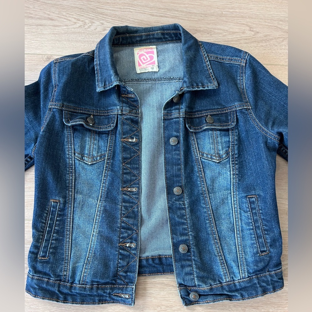 Ardene Blue Denim Jean Jacket Women’s Size Large